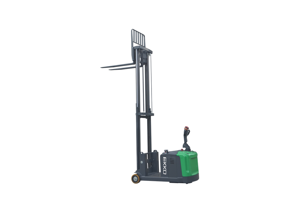 EKKO EK14S-189Li Lithium Counterbalanced Walkie Stacker SIDE-SHIFTING - view 2