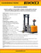 EKKO EK14-118/130 Counterbalanced Walkie Stacker 3300 lb - view 4