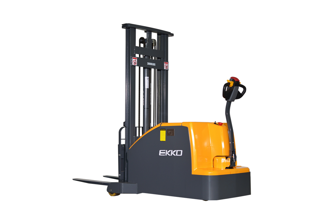 EKKO EK14C-130 Counterbalanced Walkie Stacker 3000 lb
