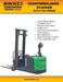 EKKO EK14S-130Li Lithium Counterbalanced Walkie Stacker SIDE-SHIFTING - view 3