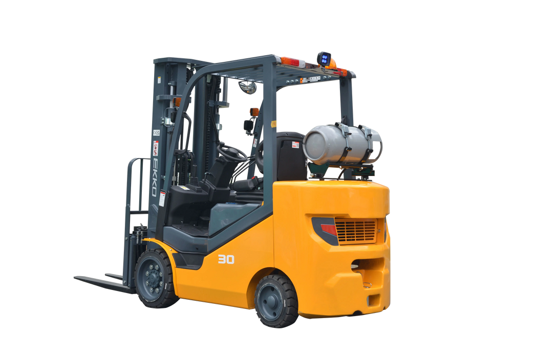 EKKO EK30SLP Forklift with Pattern Cushion (LPG) 6000 lb - view 2