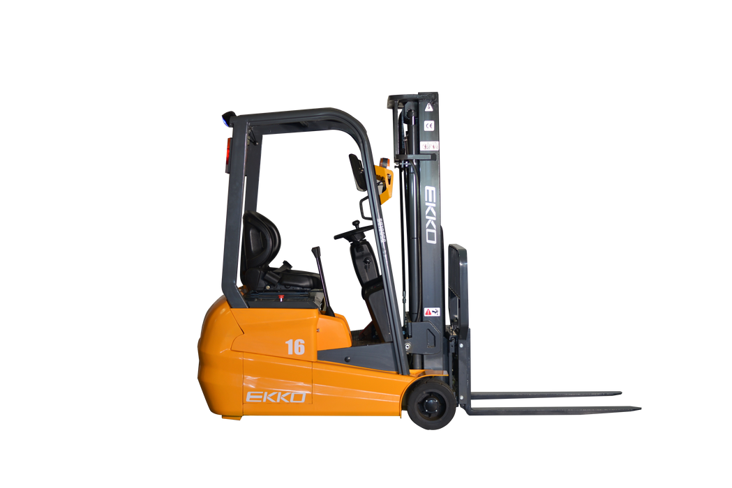 EKKO EK16A-138 3-Wheel Forklift 3500lb, 138" Lift - view 5