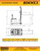 EKKO EK14S-130 Counterbalanced Walkie Stacker SIDE-SHIFTING - view 5