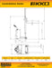 EKKO EK07S Counterbalance Walkie Stacker 1550lb - view 4