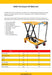 EKKO T15 Scissor Lift Table Cart 330 lb Capacity - view 3