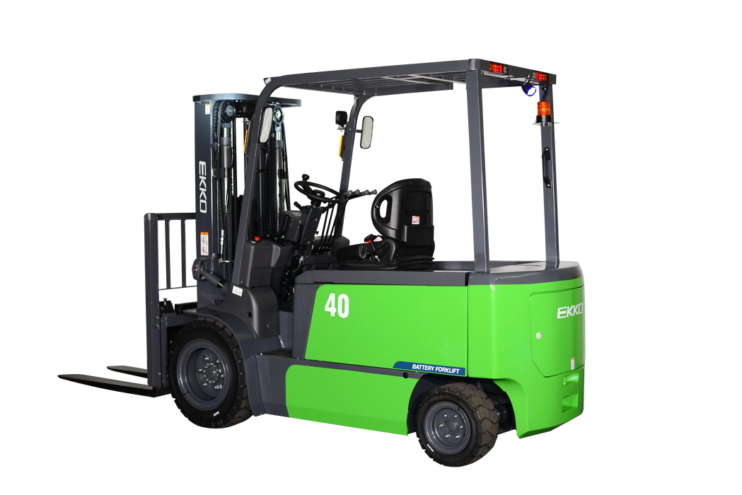 EKKO EK40T-Li Lithium Powered Forklift, 8000 lb Capacity.