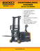 EKKO EK14S-130 Counterbalanced Walkie Stacker SIDE-SHIFTING - view 3