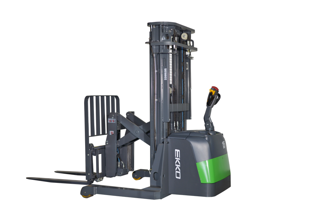 EKKO ER15-216Li Lithium Walkie Reach Truck 3300 lb Capacity, 216" Height - view 2