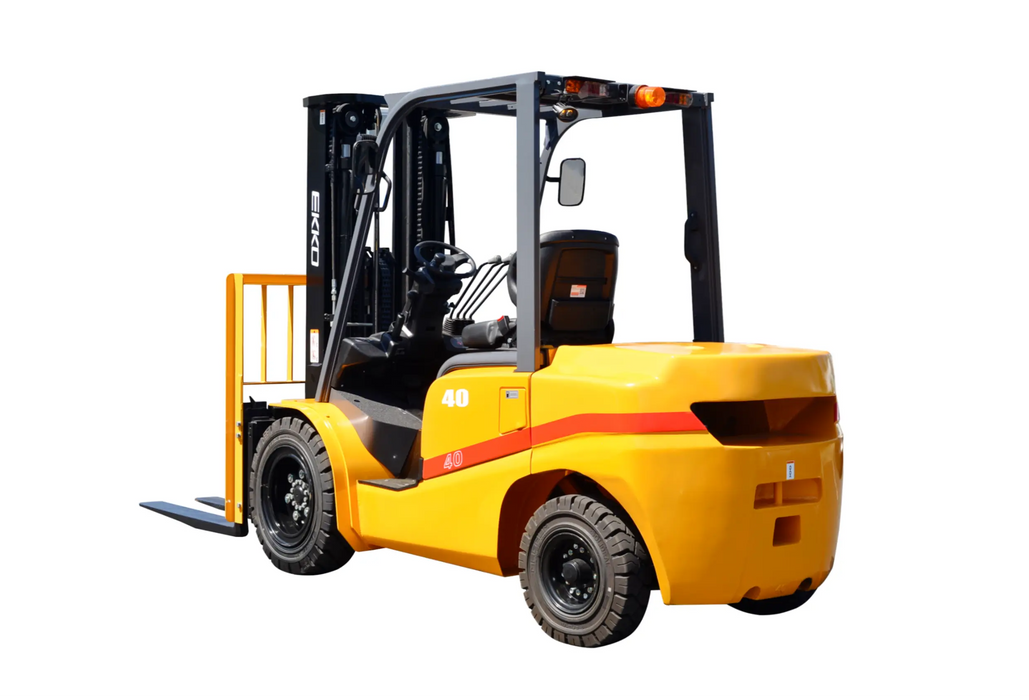 EKKO EK25D Diesel Forklift with solid pneumatic tires