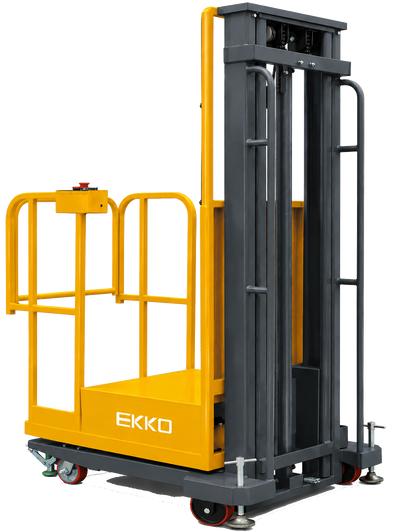 EKKO EOPS20 Series Semi-Electric Order Picker, 130"-216" Lift Height