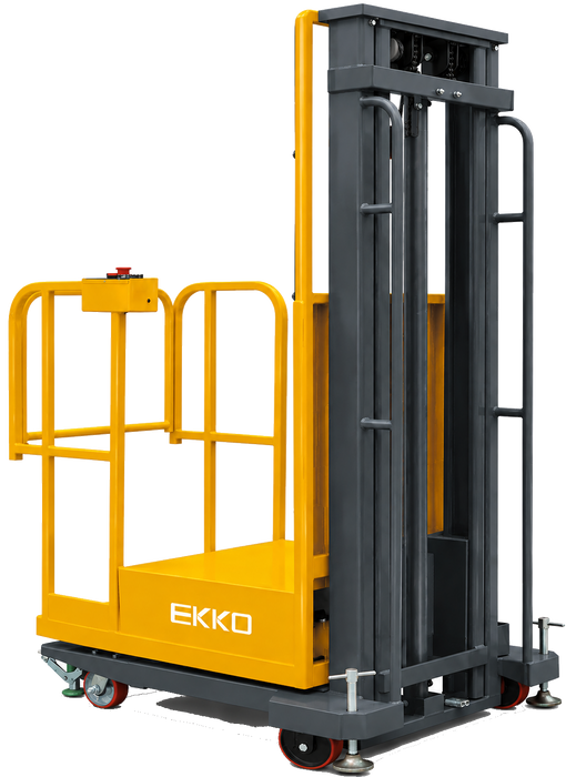 EKKO EOPS20 Series Semi-Electric Order Picker, 130"-216" Lift Height