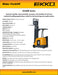 EKKO EK18RF Stand-up Rider Forklift, 4000 lb Capacity, 216" Lift Height 48V - view 4