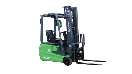 EKKO EK16A-216Li 3-Wheel Lithium Forklift, 3,500 lb Capacity, 216" Lift Height - view 2