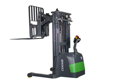 EKKO ER15-189Li Lithium Walkie Reach Truck 3300 lb Capacity, 189" Height