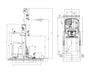 EKKO EK18RR-Li Series Stand-Up Reach Truck 4000 lb - view 3