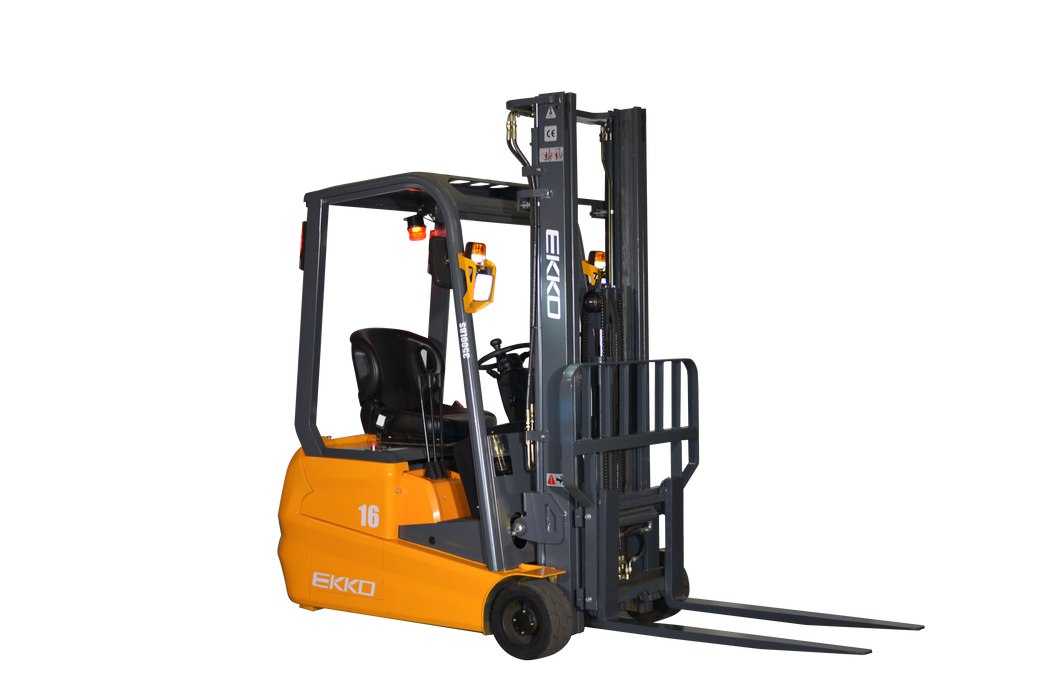 EKKO EK16A-177 3-Wheel Forklift 3500lb, 177" Lift - view 5