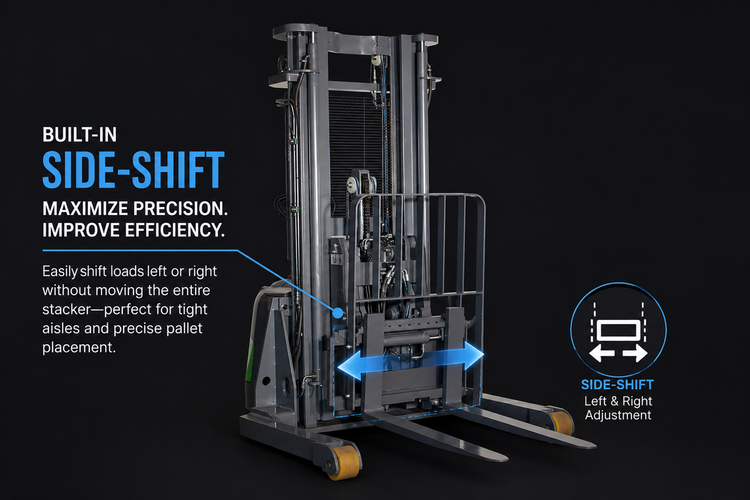 EKKO ER15-189Li Lithium Walkie Reach Truck 3300 lb Capacity, 189" Height - view 4