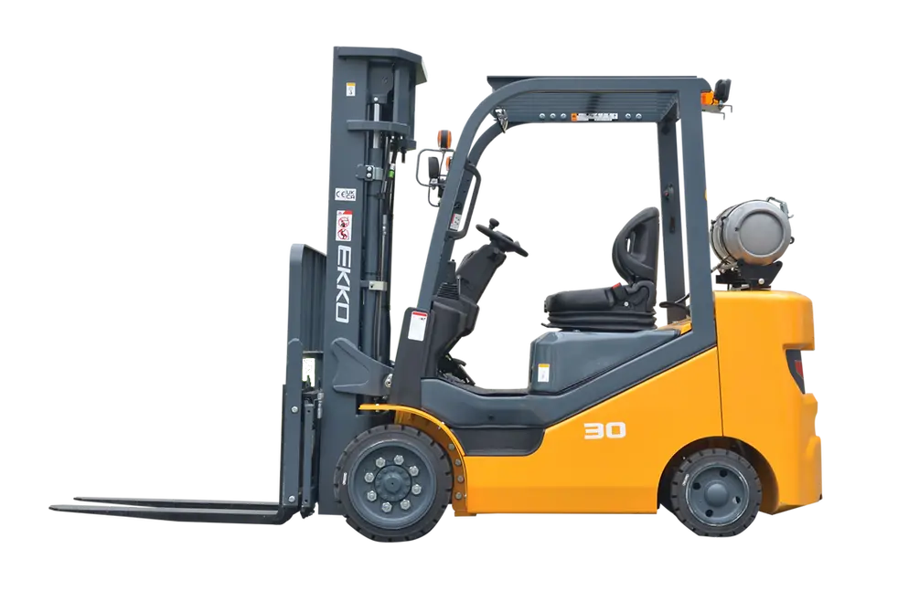 EKKO EK30SLP Forklift with Pattern Cushion (LPG) 6000 lb