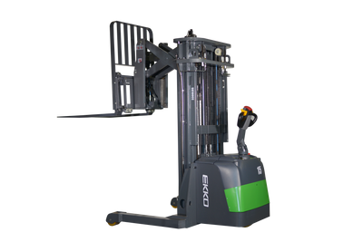 EKKO ER15-216Li Lithium Walkie Reach Truck 3300 lb Capacity, 216" Height