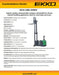 EKKO EK14S-130Li Lithium Counterbalanced Walkie Stacker SIDE-SHIFTING - view 4