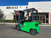 EKKO EK20G-LI Electric Forklift – 4,500 lb Capacity, 189" Lift Height, 3-Stage Mast, Side Shift, 80V Lithium Battery EKKO