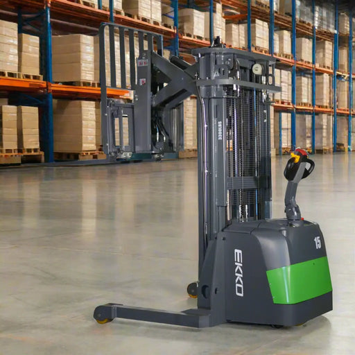 EKKO ER15-138Li Walkie Reach Truck – 3,300 lb Capacity, 138" Lift, 24V Lithium Battery 