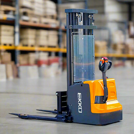 EKKO pallet stacker on a white background