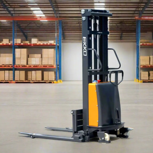 EKKO pallet stacker on a white background