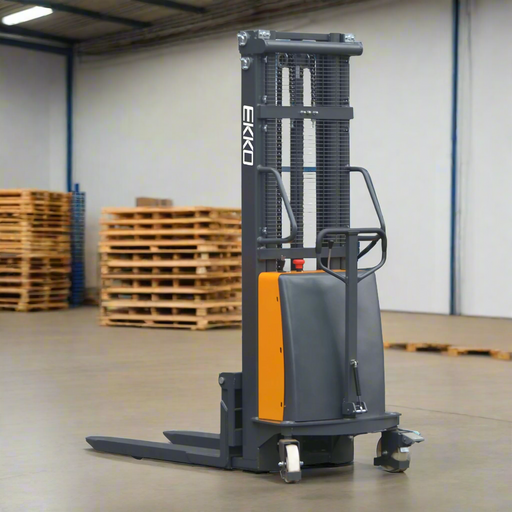 EKKO pallet stacker on a white background