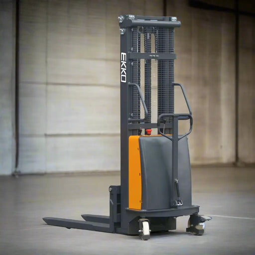 EKKO pallet stacker on a white background