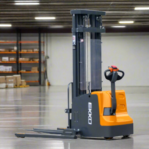 EKKO forklift on a white background