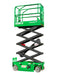 EKKO ES60E-Li Electric Scissor Lift – 500 lb Capacity, 25.5 ft Working Height, 25.6V Lithium-ion Battery 