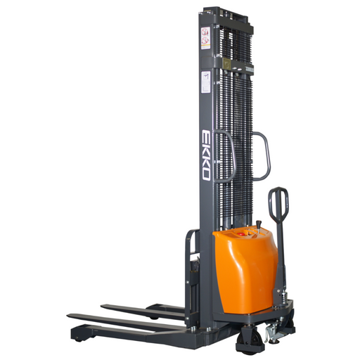 semi electric pallet stacker