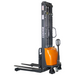 EKKO EA15A-138 Semi-Electric Pallet Stacker – 3,300 lb Capacity, 138" Lift, Adjustable Forks, 24V Maintenance Free Battery-Manual and Semi-Electric Stacker-EKKO-Equipment Nation