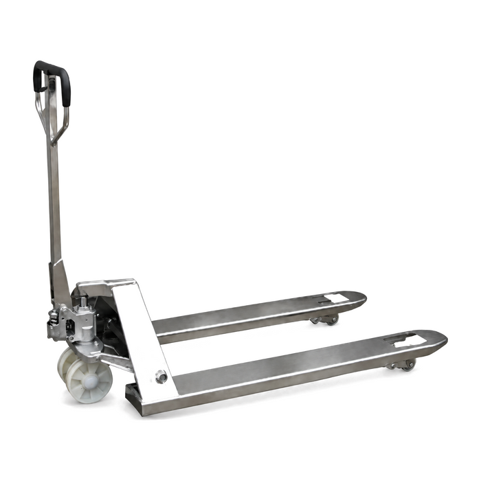 EKKO A25S Stainless Steel Manual Pallet Jack – 5,500 lbs Capacity, 7.5" Lift