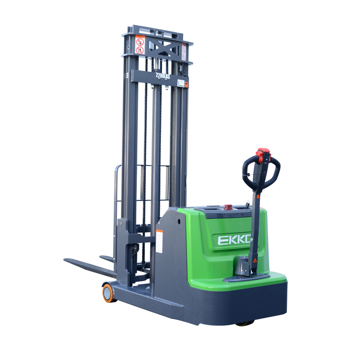 EKKO EK10S-118LI/138LI Counterbalanced Walkie Stacker 2200 lb