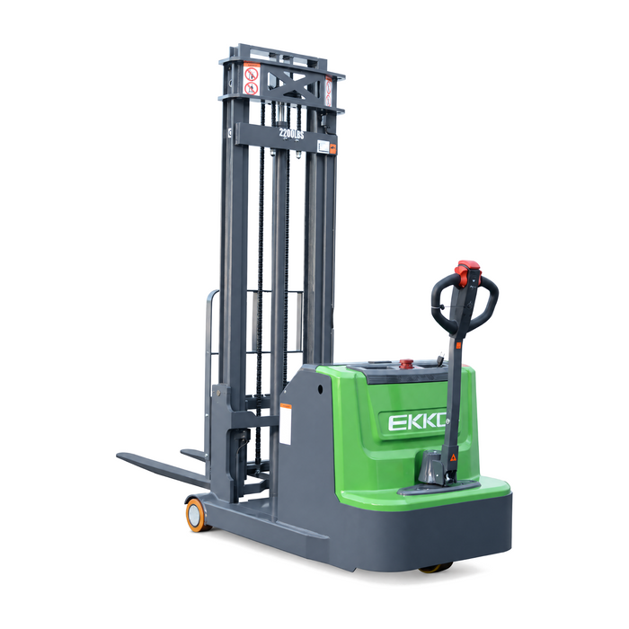 EKKO EK10S-118LI/138LI Counterbalanced Walkie Stacker 2200 lb