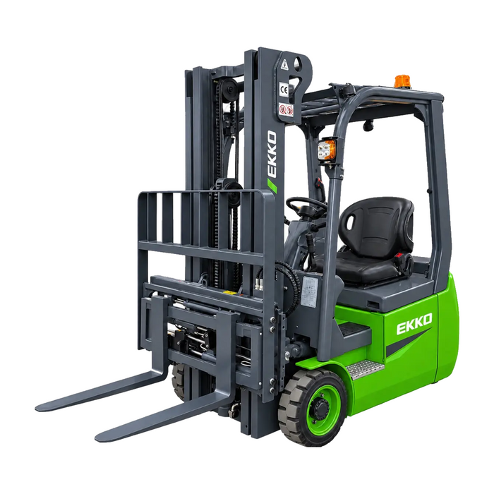 EKKO EK18AC Series 3-Wheel Lithium Forklift, 4,000 lb Capacity