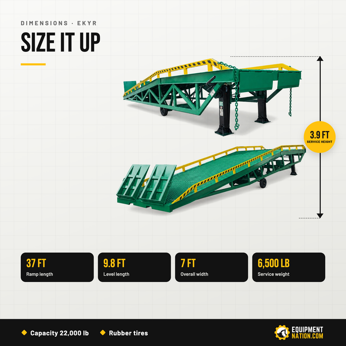 EKKO Portable Yard Ramp