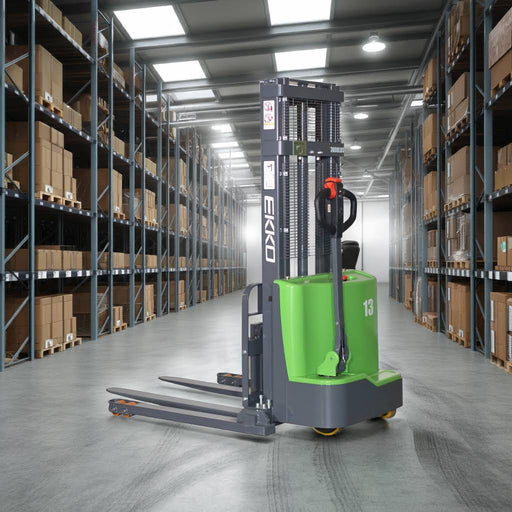 electric pallet stacker