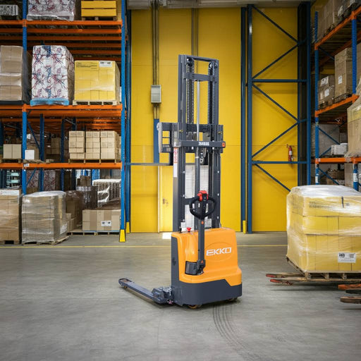 walk behind pallet stacker