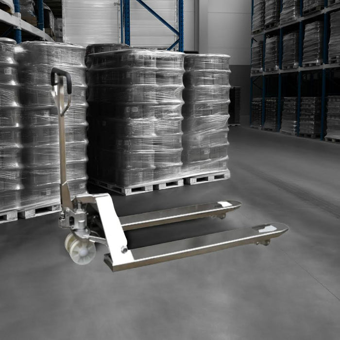 galvanized pallet jack
